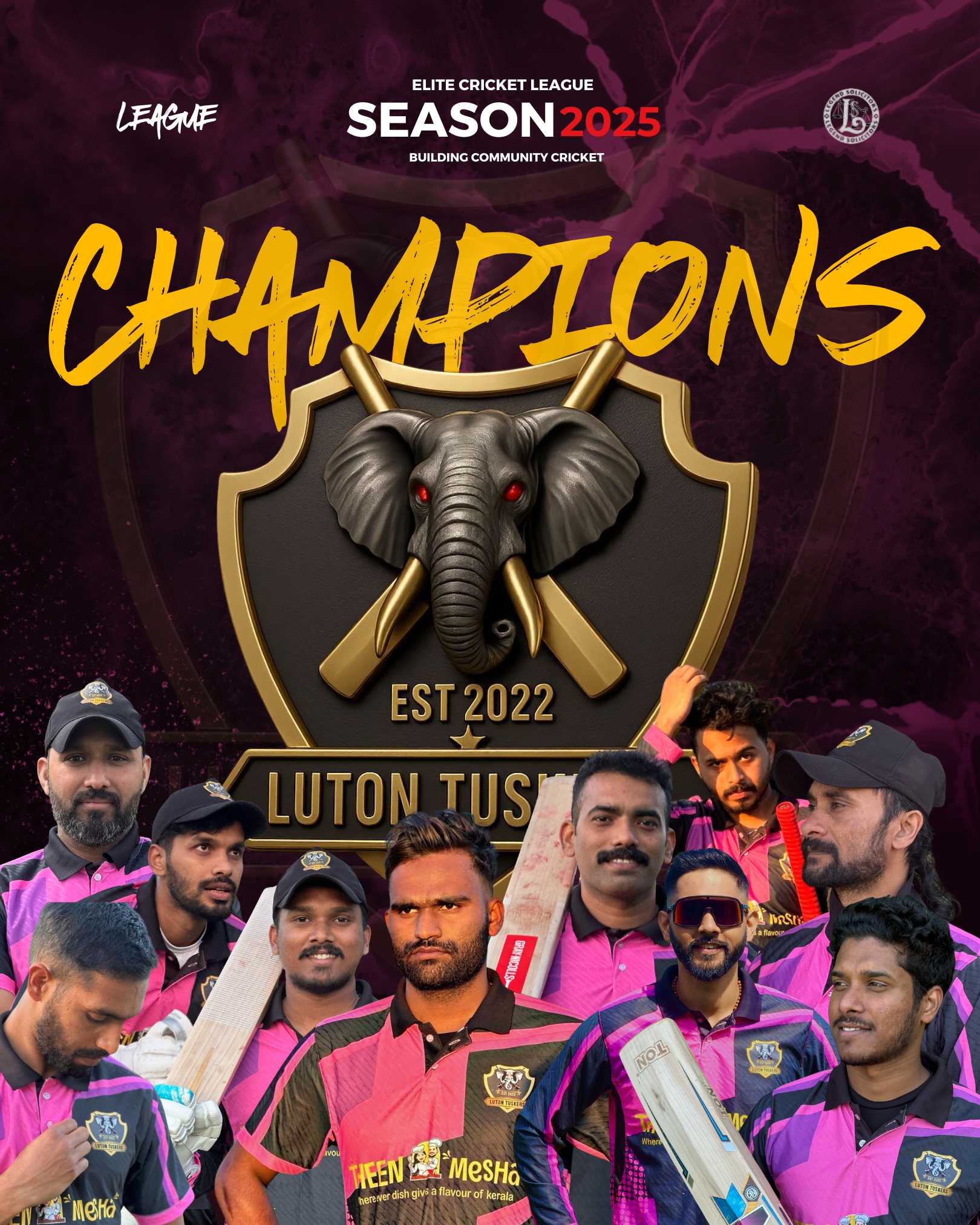 T20 Champions - Eden CC & Hillingdon Panthers CC